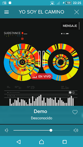 Android application Yo Soy el Camino Radio screenshort