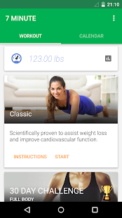 7 Minute Workout Screenshot