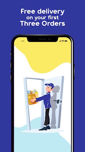 Android application DeliveryLo screenshort