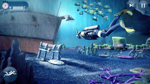 Scuba Diving Simulator: Underwater Survival Games  screenshots 1