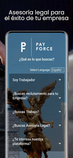 Payforce App Screen 3