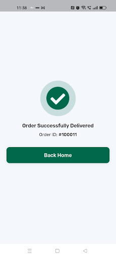 Organic Life Delivery App Screen 2