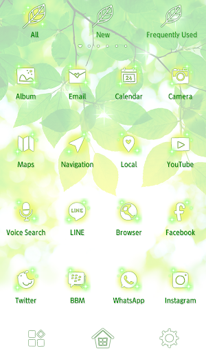 Sun Filled Spring Green Theme Screen 3
