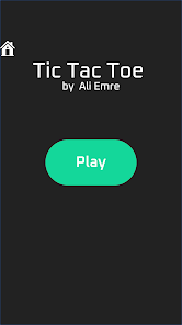 Tic Tac Toe by Ali Emre 1.1 APK + Mod (Unlimited money) إلى عن على ذكري المظهر