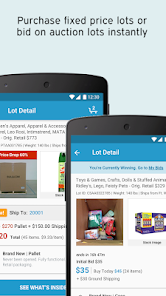 Stock lot deal-android app to buy or sell in bulk lot