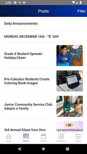 Washingtonville Schools Screen 3