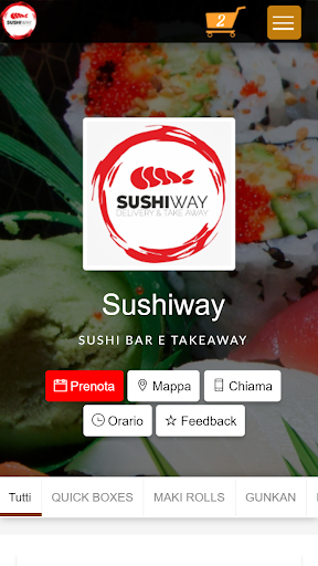 Android application Sushiway screenshort