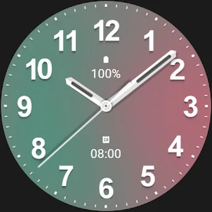 Casual Pastel Watch Face
