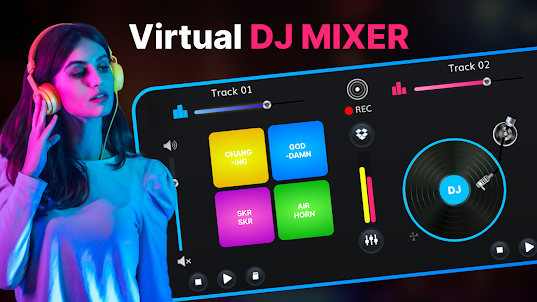 Virtual DJ Mixer: 3D DJ Mixer