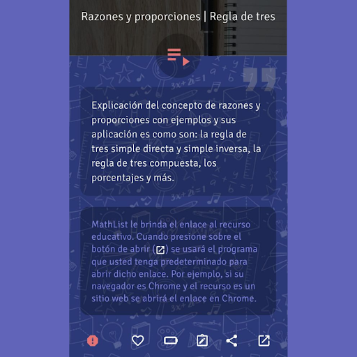 MathList - Recursos educativos Screen 3