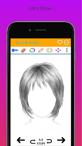 Como desenhar cabelo - Download do APK para Android
