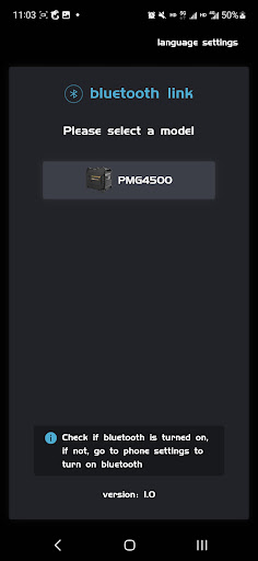Android application PowerMax screenshort