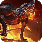 Beast on Fire LWP icon