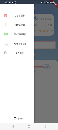 지능형 차단대응 관제시스템 Screen 2