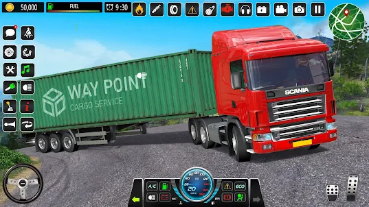 Trò chơi lái xe tải leo núi 3D
