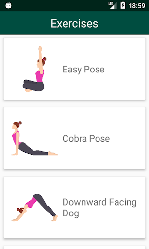 Yoga at home Screen 2