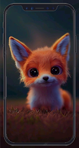Baby Fox Wallpaper