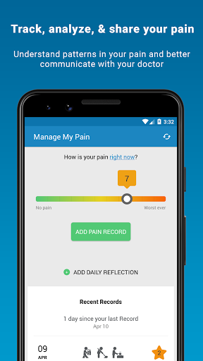 Manage My Pain screenshot for Android