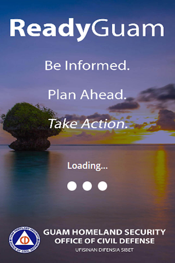 Android application ReadyGuam screenshort