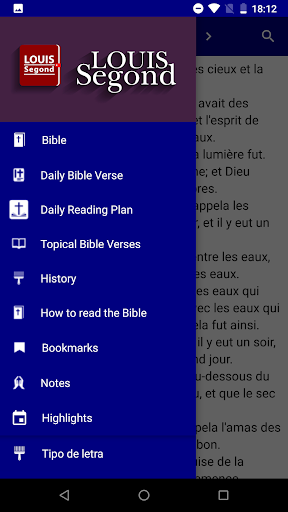 French Bible Louis Segond Pro Screen 2