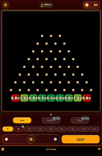 Plinko2 - Drop balls x1000