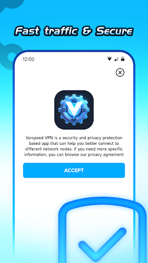 Android application Varspeed VPN - Fast&Privacy screenshort