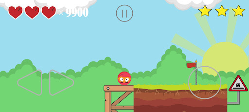 Red Rolling Ball: Bounce Boy Screen 3