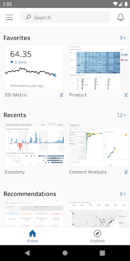 Tableau Mobile for BlackBerry