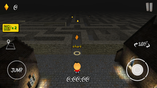 3D Maze 2: Diamonds & Ghosts Screenshot