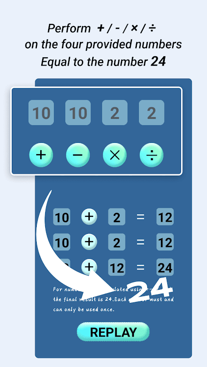 Calculate 24 - challenge - New - (Android)