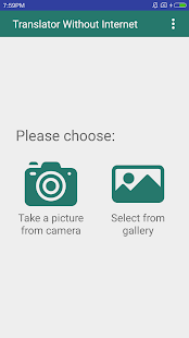 Translator for text Without Internet and 100% free