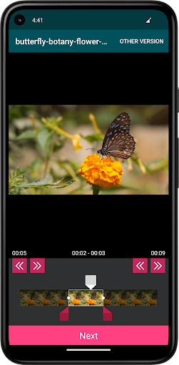 Screenshot of VEdit Video Cutter and Merger