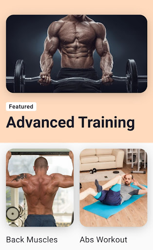 Screenshot of Muscle Building Workout