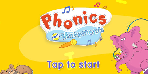 Android application Phonics with Movements screenshort