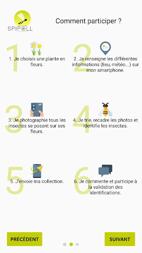 Android application Spipoll screenshort