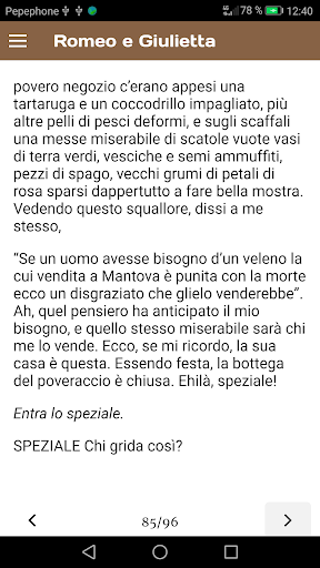 Anteprima dell'app