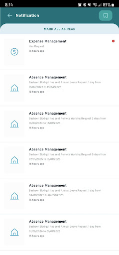 M App Screen 3