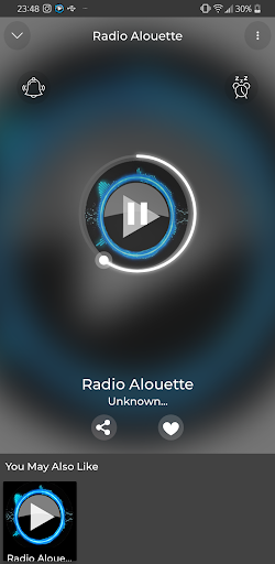 Android application US Radio Alouette App Online L screenshort