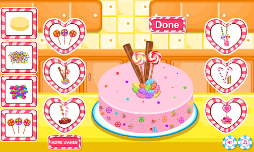 Jogo Candy Cake Maker no Jogos 360