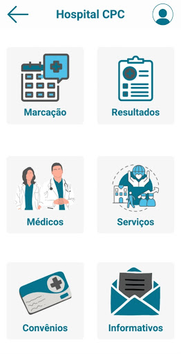 Android application CPC Health screenshort