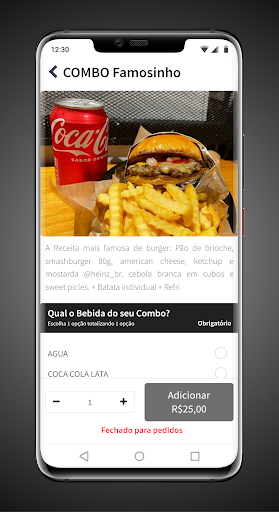 The Vila Burger Screen 2