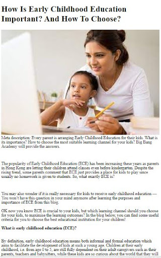 Child Education Guide