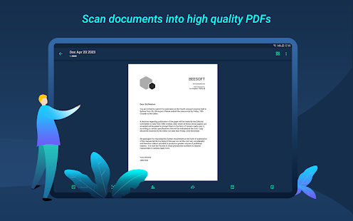 Tiny Scanner - PDF Scanner App Tangkapan layar