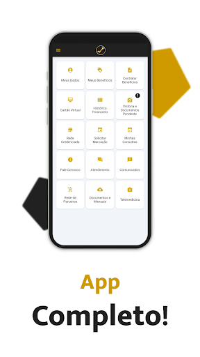 Android application Vetor Gestão de Negócios screenshort