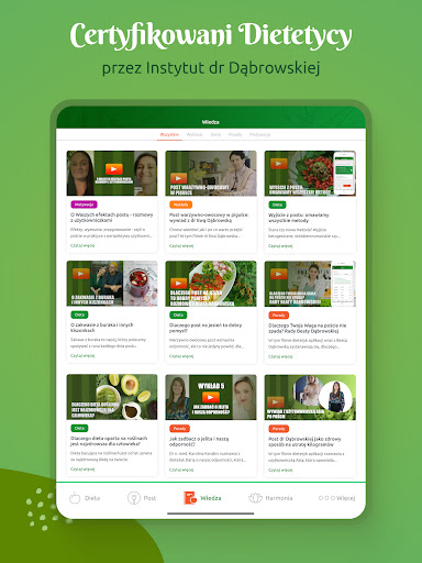dr Ewa Dąbrowska: post i dieta screenshot 24