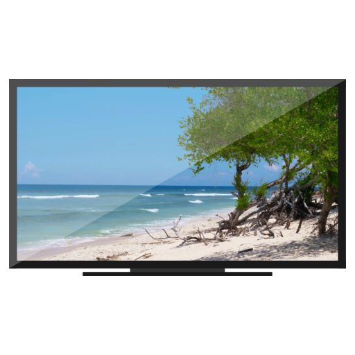Tropical Island on Chromecast logo