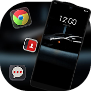 Top 50 Personalization Apps Like Car theme Black glossy sports car POCP F1 - Best Alternatives