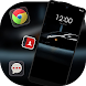 Car theme Black glossy sports - Androidアプリ