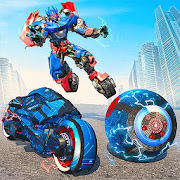 Ball Robot Transform Bike War : Robot Games 2.1 Icon