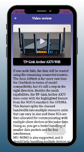 TP-Link Archer AX73 Wifi guide